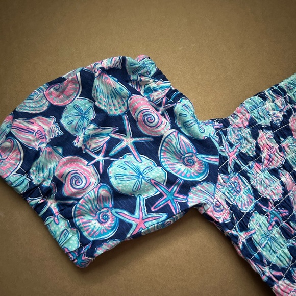 Simply Southern Pink and Blue Patterned Blouse Set - Picture 7 of 11